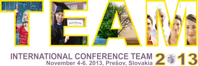 TEAM 2013 : T E A M    2 0 1 3